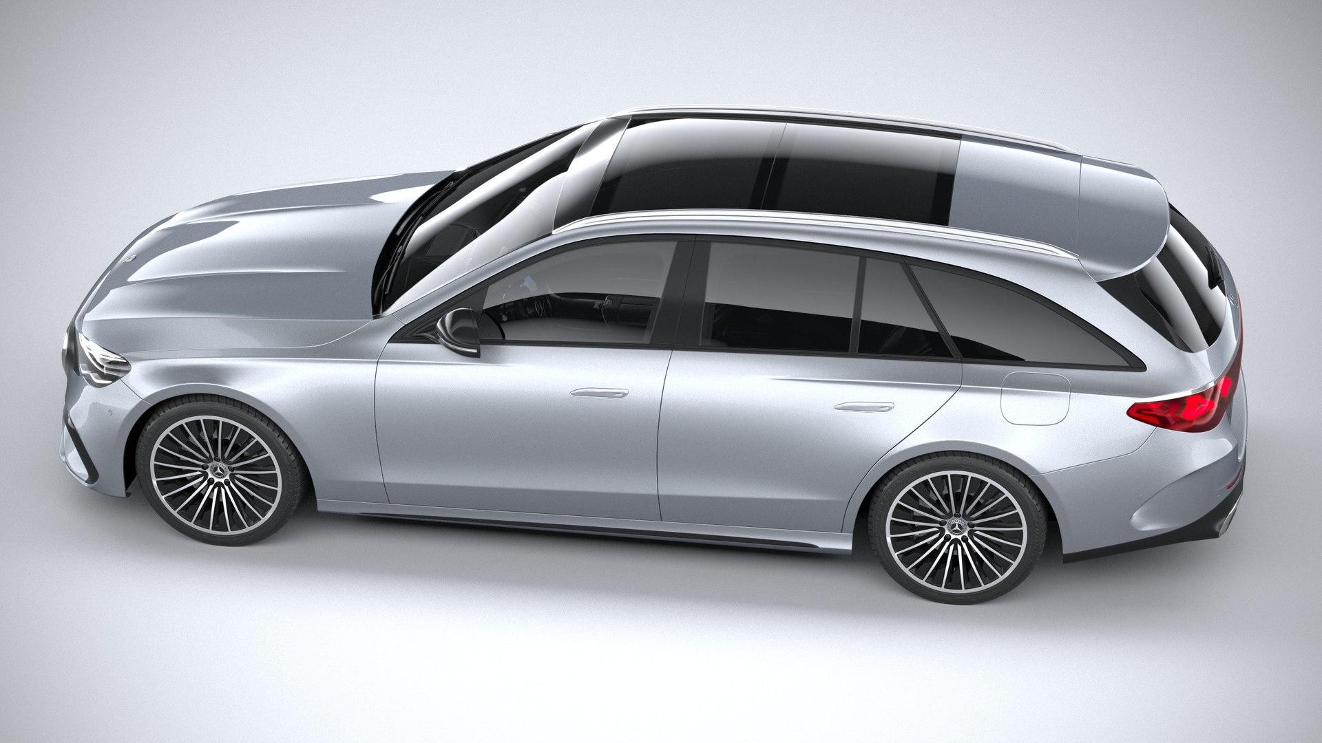 Mercedes-Benz E-class Estate AMG Line 2024 3D model - TurboSquid 2089724