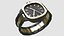 Montre à bracelet en métal Gun Gold