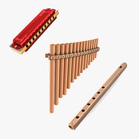Musical Wind Instruments Collection