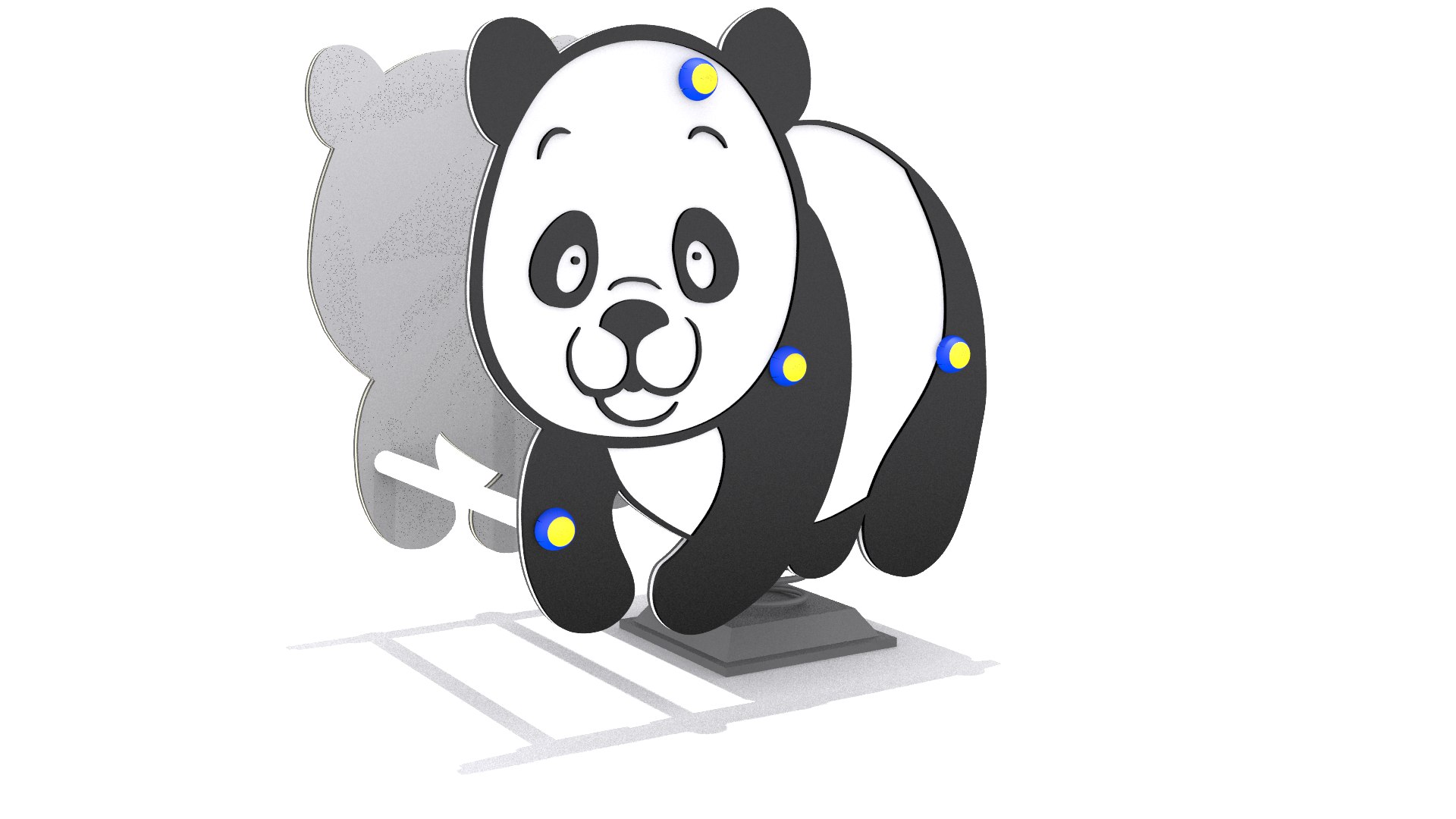3D model Panda Rider - TurboSquid 1766500