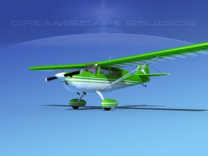 3d model citabria bellanca