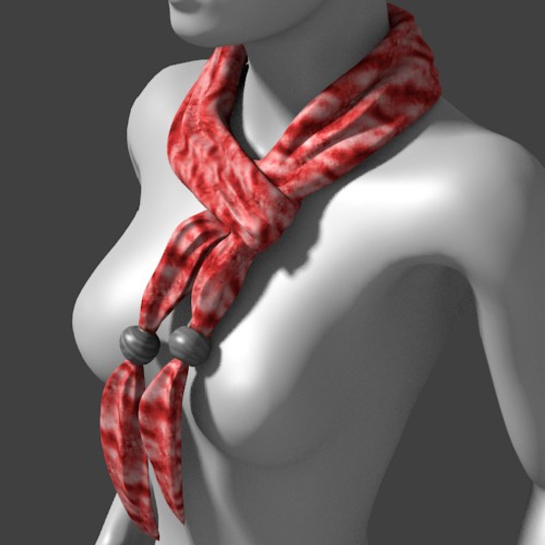 Scarf 3d Model