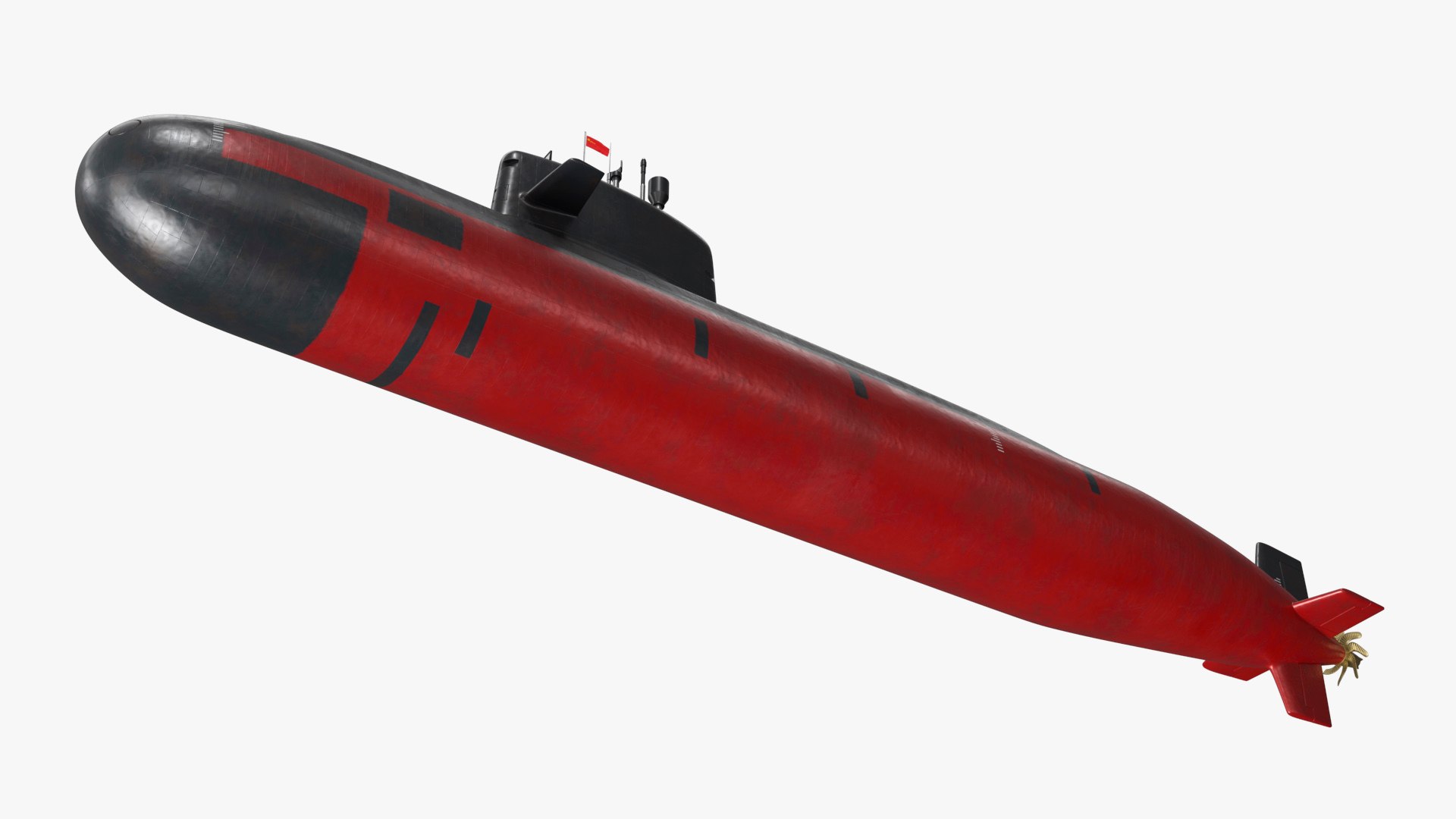 3D Yuan-Class Military Submarine Type 039A Rigged For Cinema 4D ...