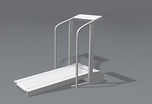 3d model treadmill