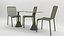 Olive Palissade Chair Cone Table SetCoffee Table