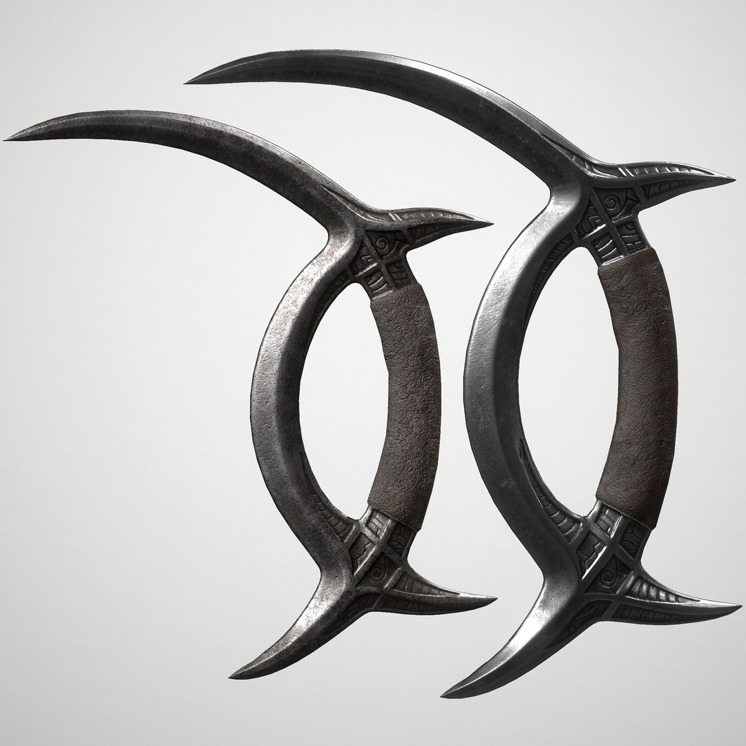 3D chinese blade model TurboSquid 1322427