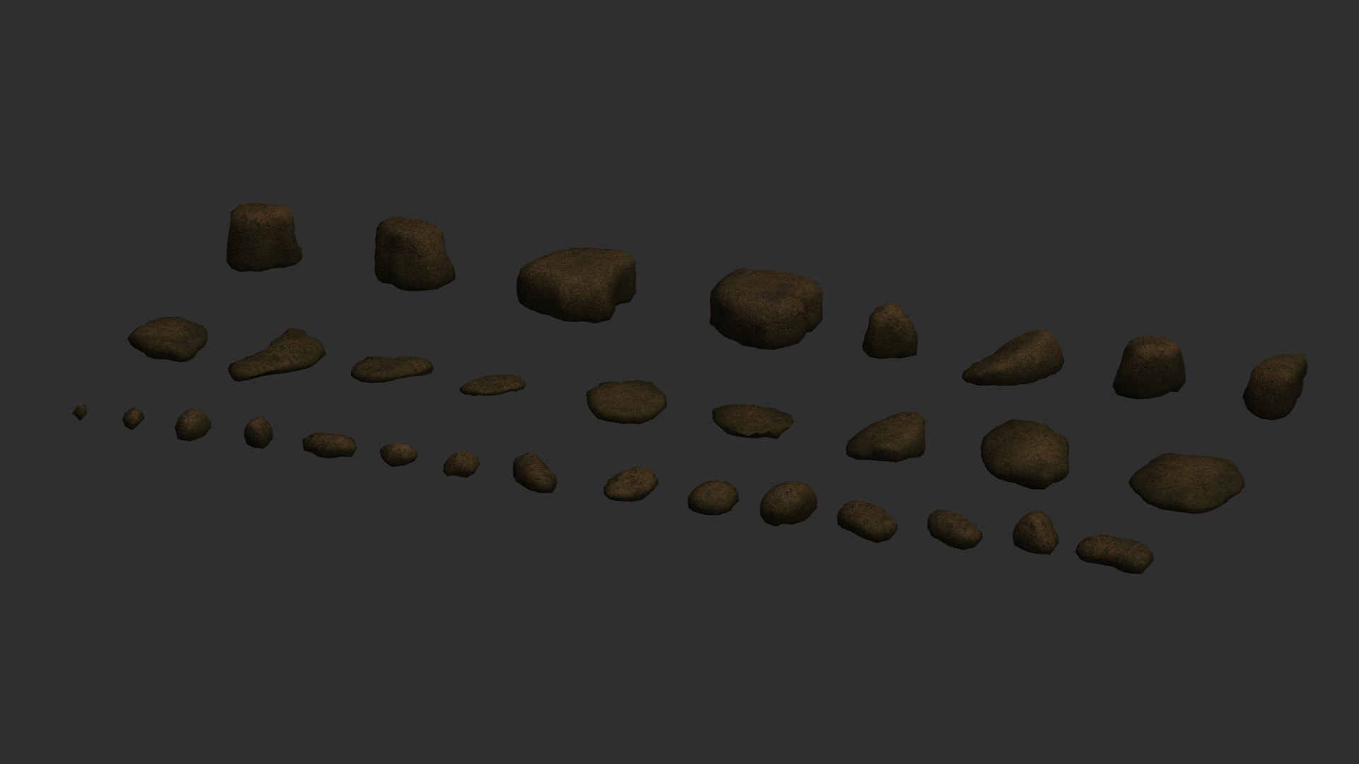 Assorted Rocks - Earth 2 3D Model - TurboSquid 2220950