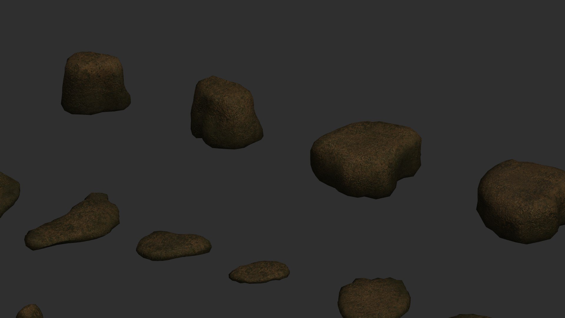 Assorted Rocks - Earth 2 3D Model - TurboSquid 2220950