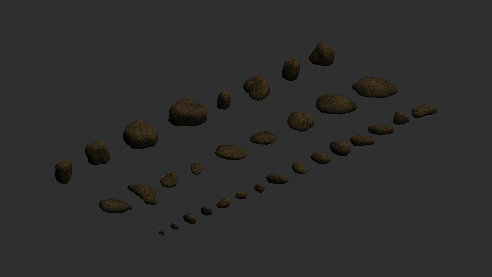 Assorted Rocks - Earth 2 3D Model - TurboSquid 2220950