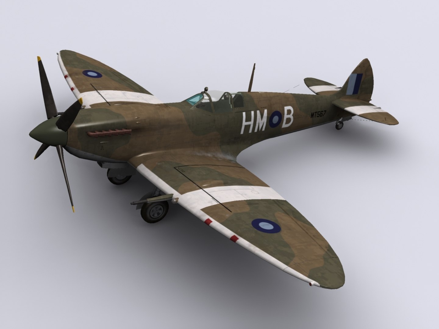 Max Supermarine Spitfire Fighter Mk