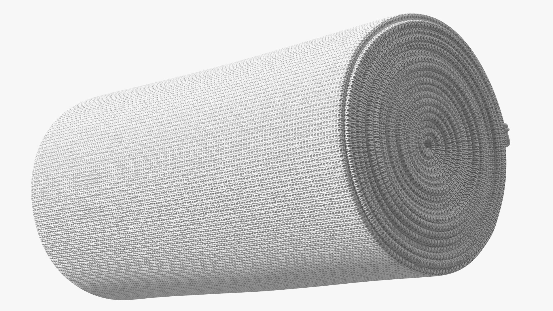 3D Model Rolled Elastic Bandage White With Clamps - TurboSquid 2224956