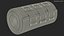 Rolled Elastic Bandage White with Clamps