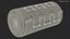 Rolled Elastic Bandage White with Clamps