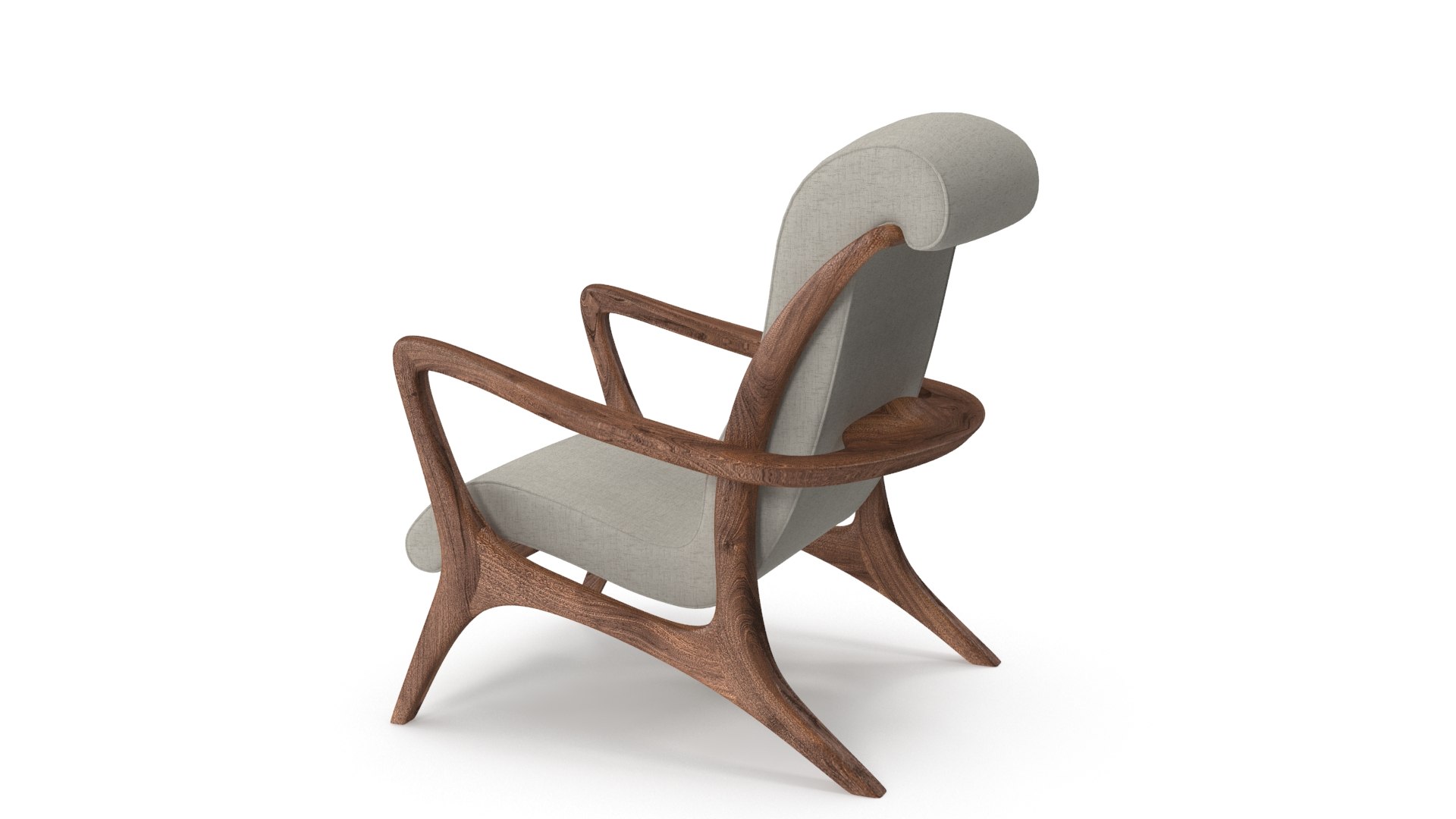 Lounge chair vladmir kagan 3D model - TurboSquid 1436882