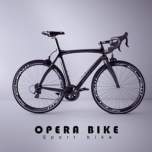 sport opera bike 3d max