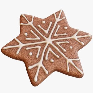 Gingerbread Snowflake