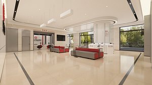 Bank Room Interior-A2