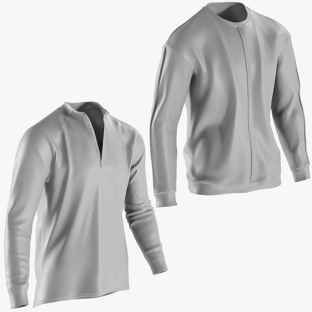 Mesh men s pullovers 3D model - TurboSquid 1654042