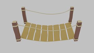Cartoon Bridge 3D model