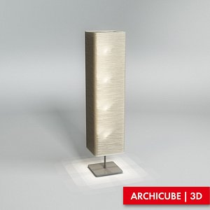 3d model floor lamp