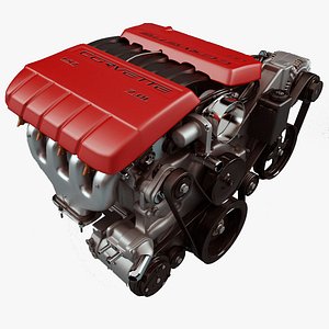 Chevrolet Corvette LS7 Engine