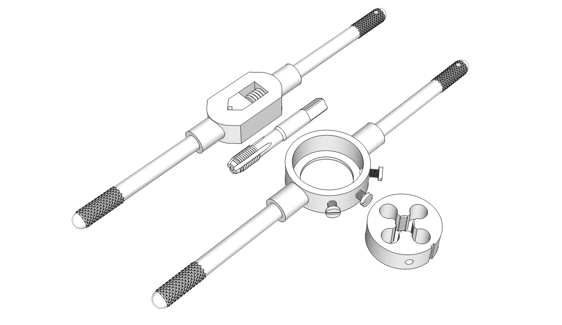 Tool Threading 3D Model - TurboSquid 1461415