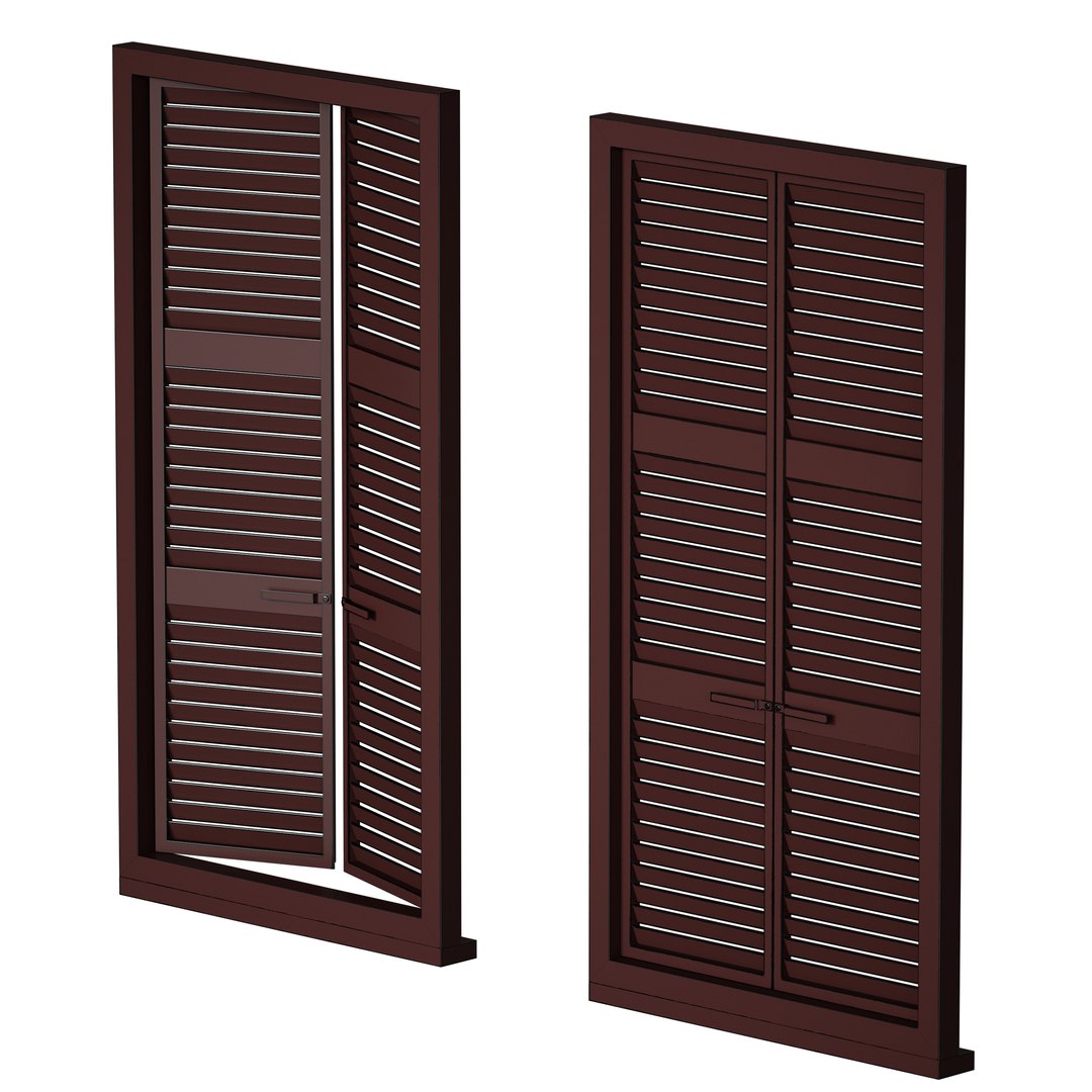 3D Model Metal Shutters And Blinds - TurboSquid 2251784