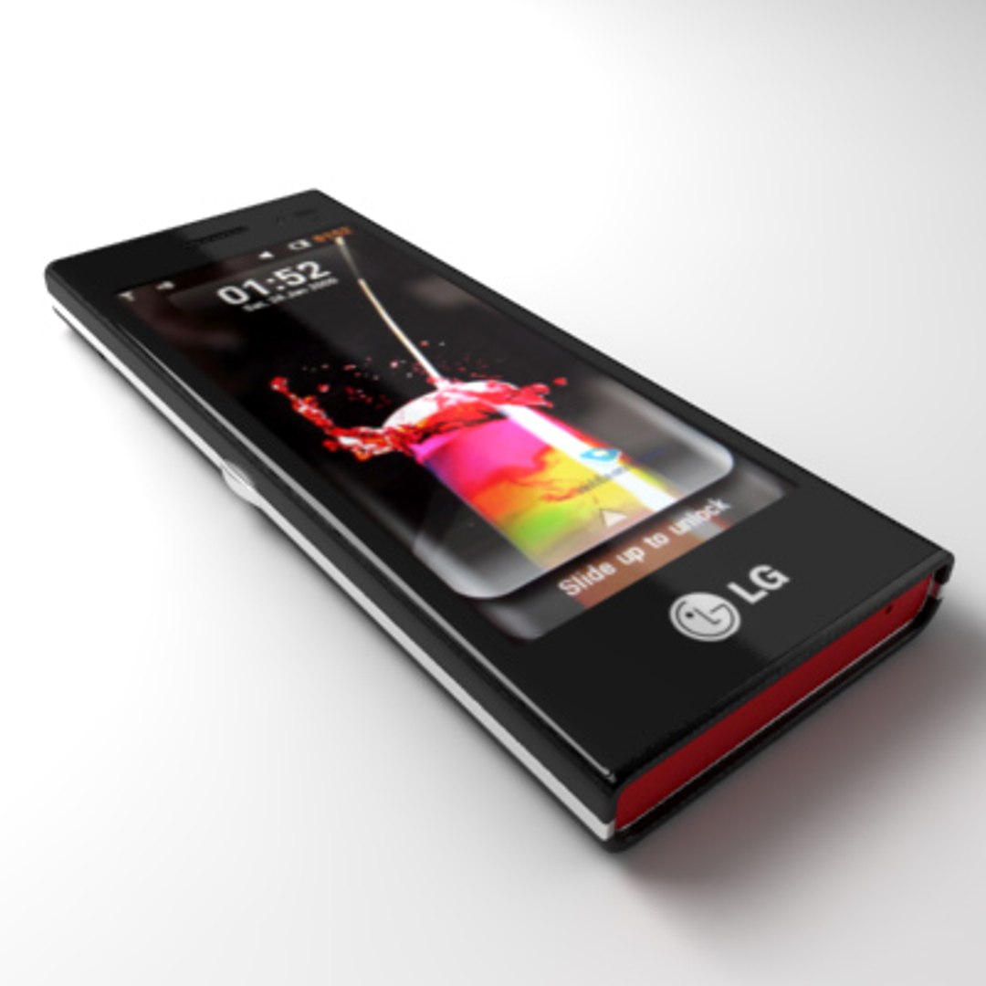 3d lg bl40 chokolate ii model