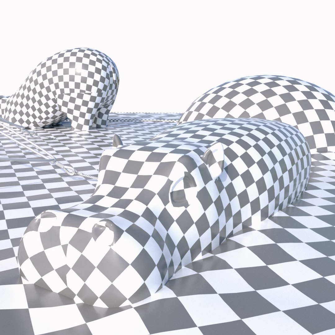Children Playground With Rope Web 3D Model - TurboSquid 1722222