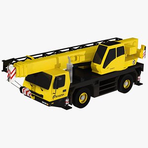 Low poly GMK 2035 Crane