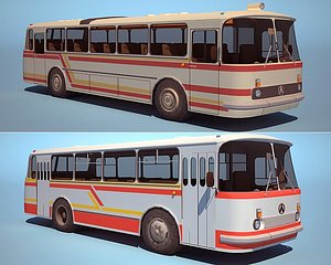 3d city bus model