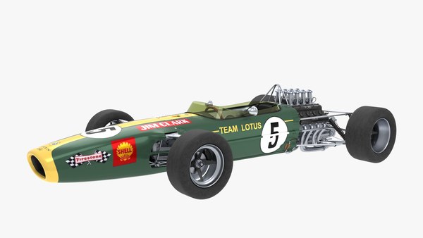 modelo 3d Lotus 49 Jim Clark - TurboSquid 1732390