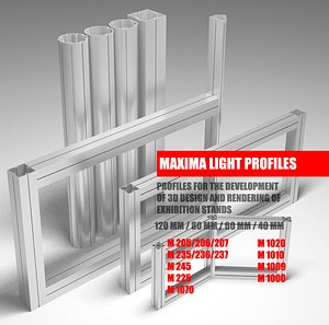 3d maxima light model