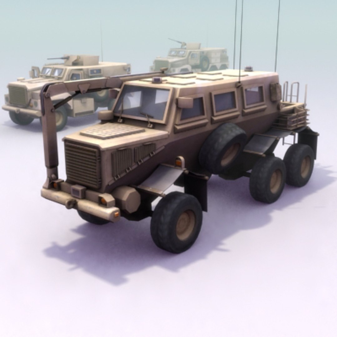 Cougar Mrap Sets 3d Model