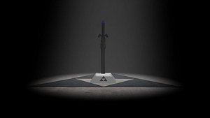 3d model master sword