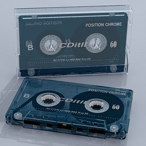 Music Cassette With Cassette Box