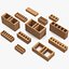 Firebricks Set Yellow