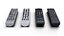TV Remote Control Pack 3D model