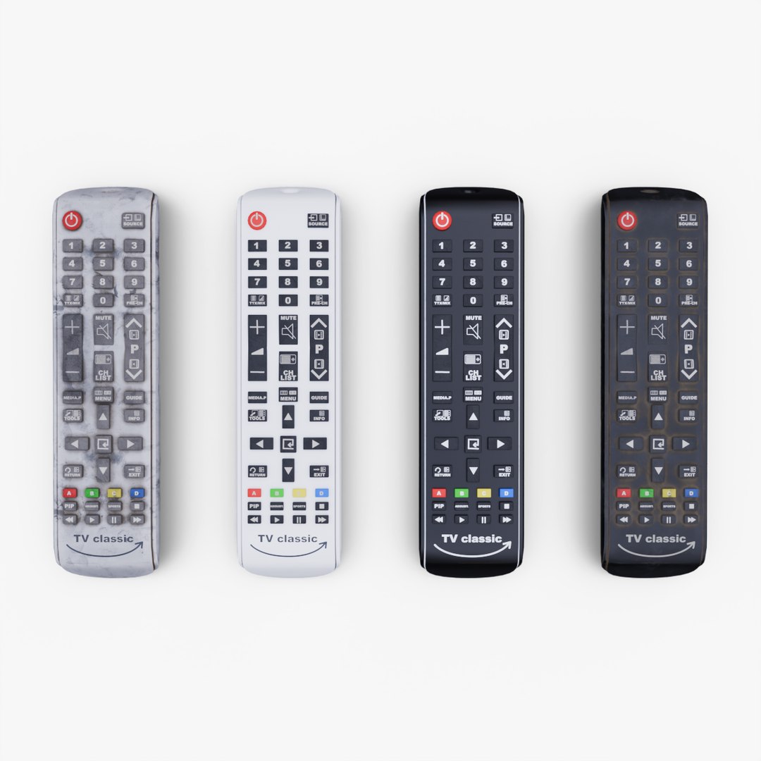 TV Remote Control Pack 3D model https://p.turbosquid.com/ts-thumb/f3/dw0Taj/fw/prev/png/1761308710/1920x1080/fit_q87/69314dd2234ebedf77bd64157a600d0fb469f351/prev.jpg