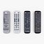 TV Remote Control Pack 3D model