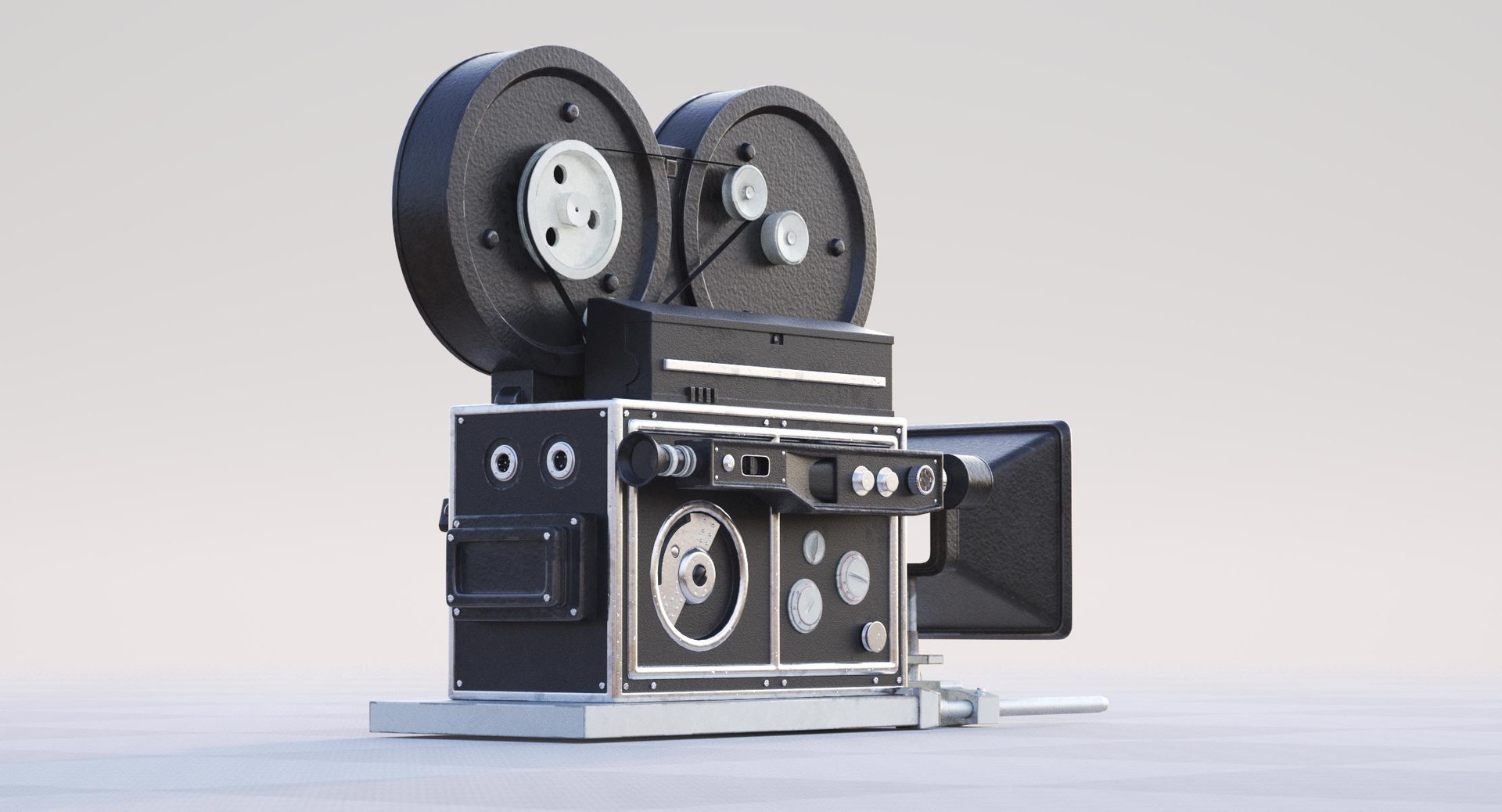 Retro Camera Model TurboSquid 1271609