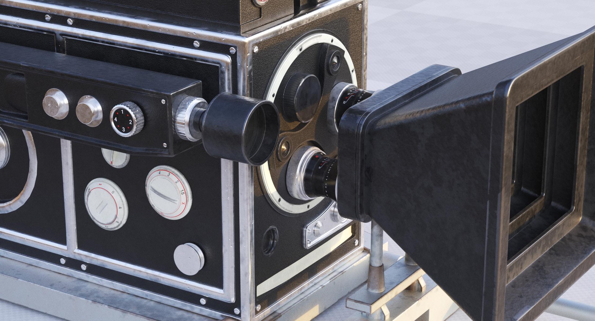 Retro Camera Model - TurboSquid 1271609