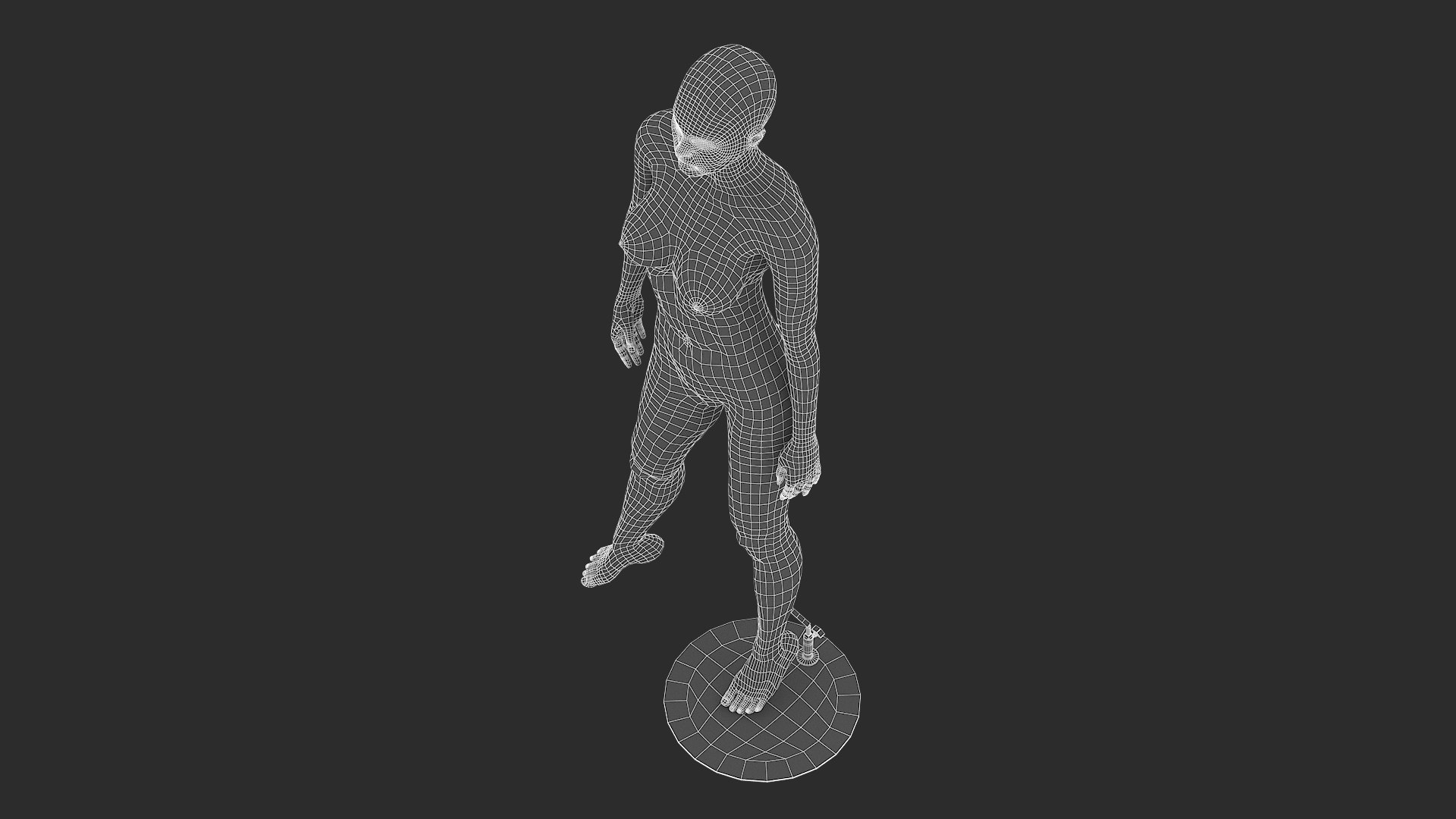 Female Mannequin Pose 02 3D Model - TurboSquid 2375618