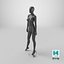 Female Mannequin Pose 02 3D model