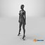 Female Mannequin Pose 02 3D model