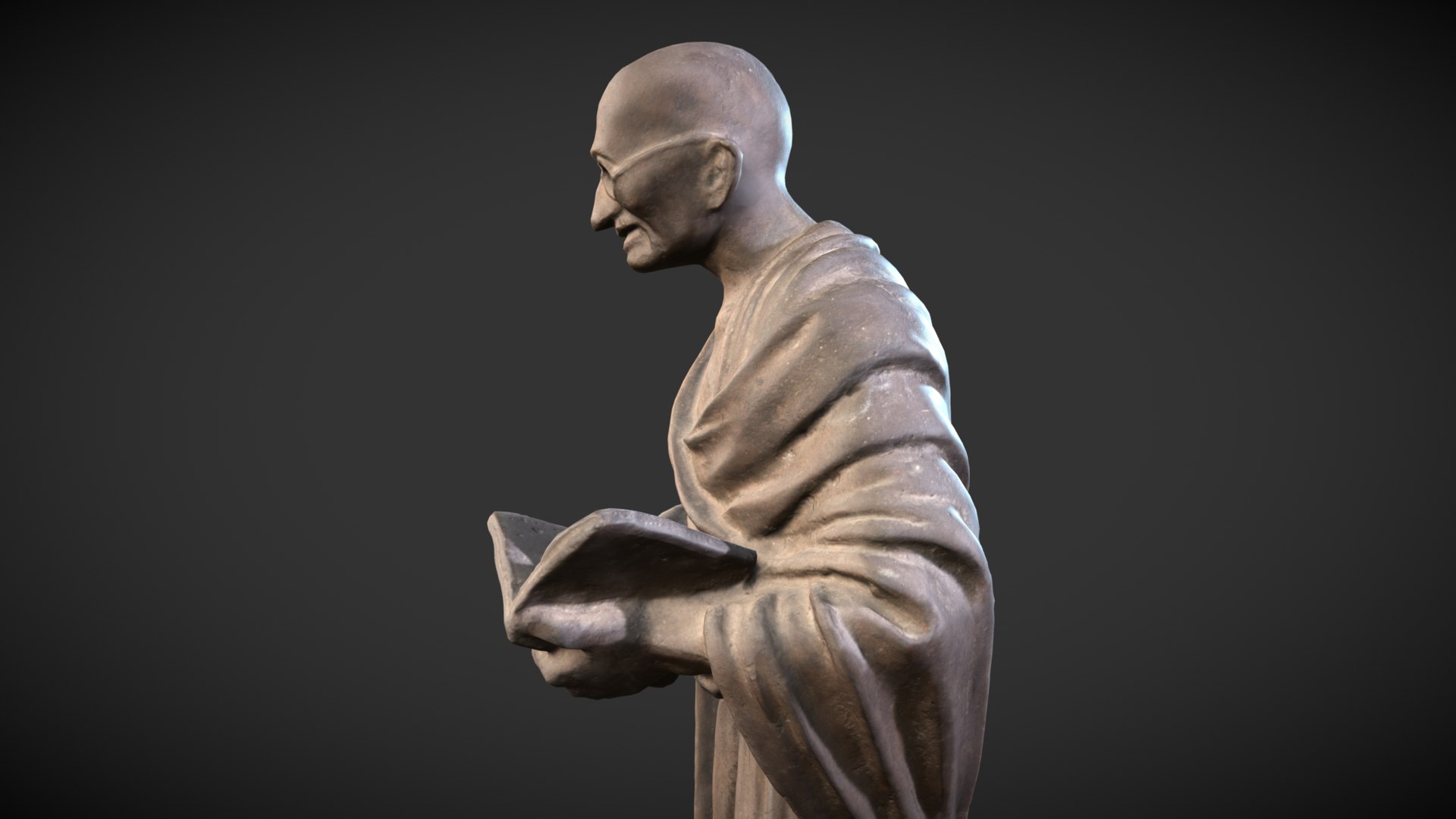 3D sculpture gandhi model https://p.turbosquid.com/ts-thumb/f3/jFmsBg/LMpOAVV9/screenshot000214/jpg/1565449843/1920x1080/fit_q87/5a764fc06d2762da669193aed04f47883b34958f/screenshot000214.jpg