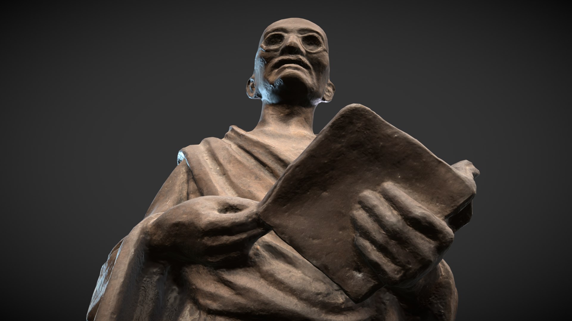3D sculpture gandhi model https://p.turbosquid.com/ts-thumb/f3/jFmsBg/ZYSOoDL5/screenshot000220/jpg/1565449844/1920x1080/fit_q87/7052cd69bc8fb4a26c6d100fad42af3f54ec66c7/screenshot000220.jpg