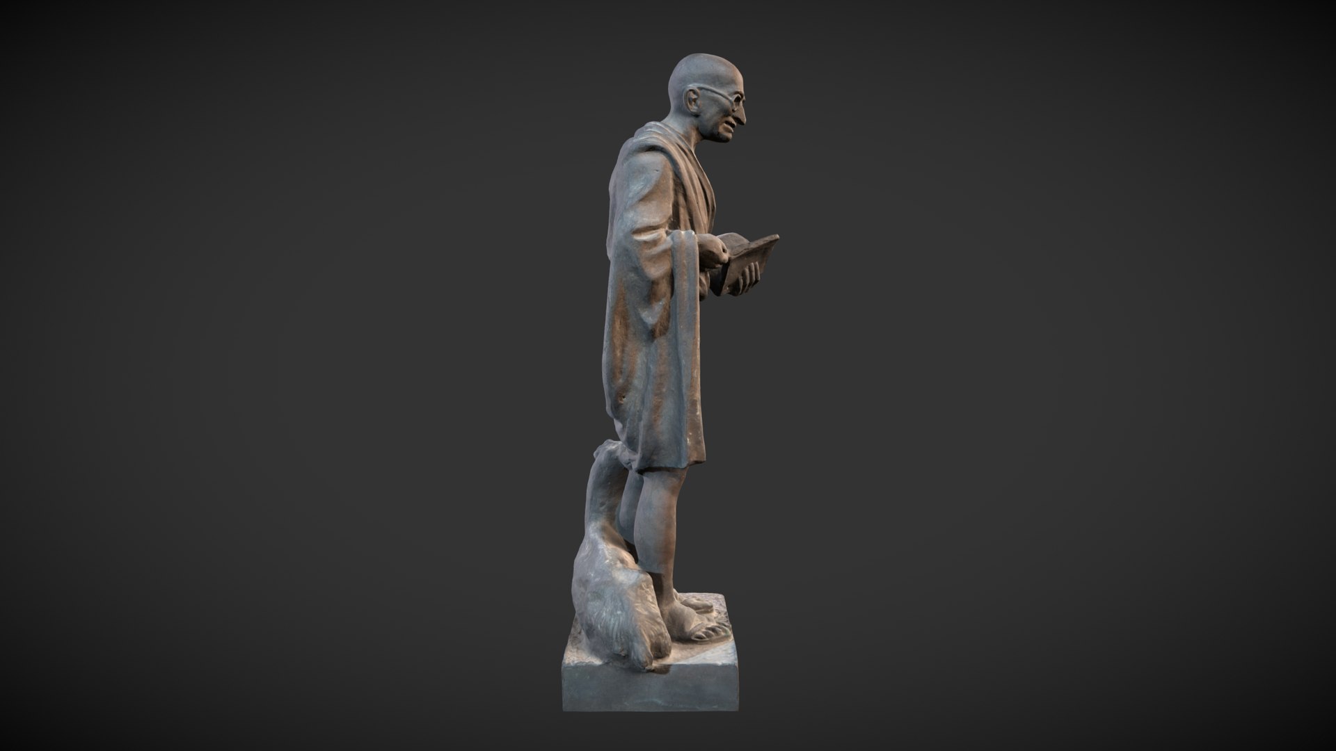 3D sculpture gandhi model https://p.turbosquid.com/ts-thumb/f3/jFmsBg/eHCPvLOM/screenshot000205/jpg/1565449843/1920x1080/fit_q87/b026f10fcde55a27fb37981a3894956dd10c94d3/screenshot000205.jpg