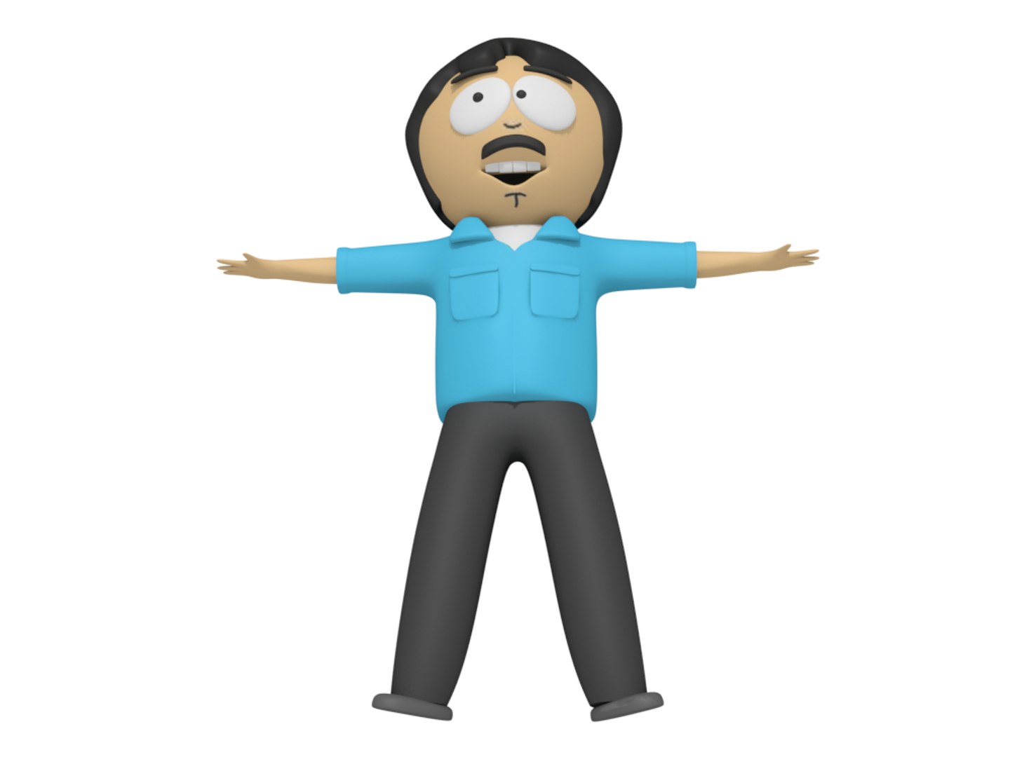 3D Randy Marsh South Park Model - TurboSquid 1557888