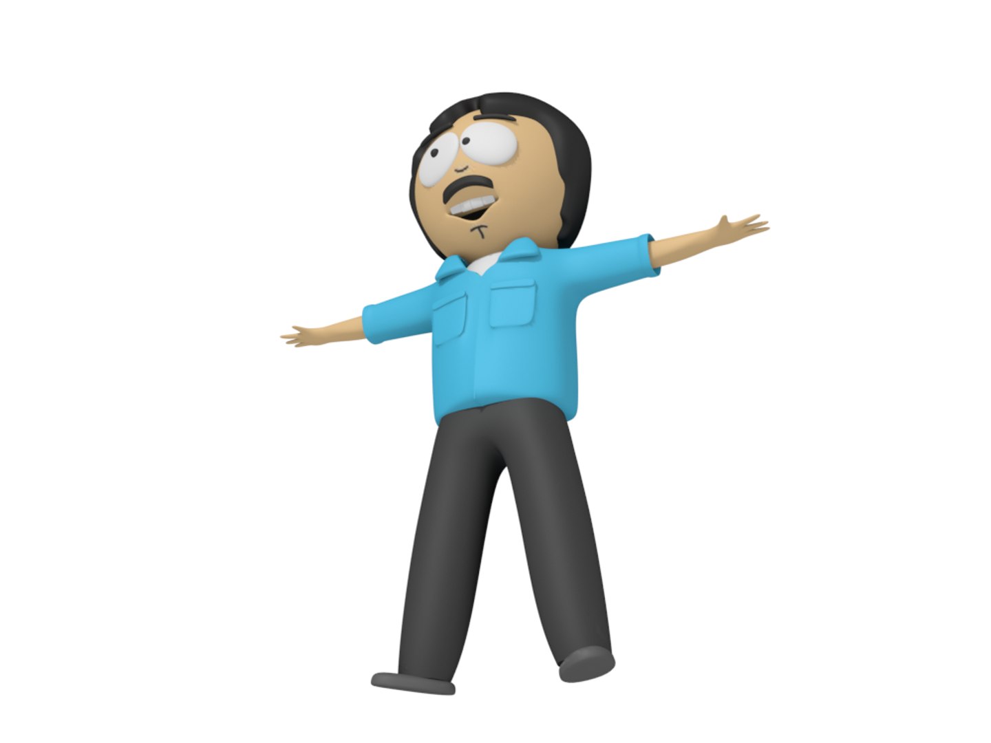 3D Randy Marsh South Park Model - TurboSquid 1557888